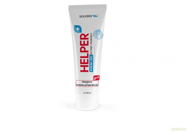 SOLVERX Helper Krem-żel 2w1 do rąk i paznokci 100 ml