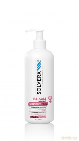 SOLVERX Sensitive Skin Balsam do ciała do skóry wrażliwej 400 ml - pompka