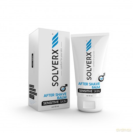 SOLVERX Sensitive Skin for Men Balsam po goleniu do skóry wrażliwej 50 ml