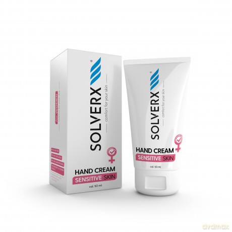 SOLVERX Sensitive Skin Krem do rąk do skóry wrażliwej 50 ml