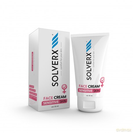 SOLVERX Sensitive Skin Krem do twarzy do cery wrażliwej 50 ml