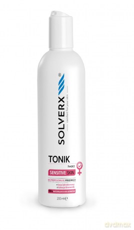 SOLVERX Sensitive Skin Tonik do twarzy do cery wrażliwej 200 ml