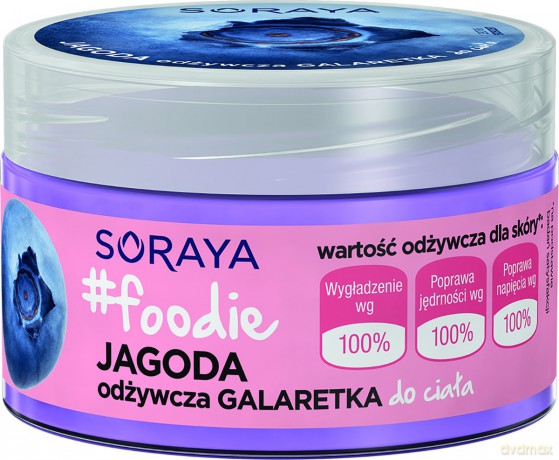 Soraya Foodie Jagoda Odżywcza Galaretka do ciała 200 ml