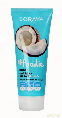 Soraya Foodie Kokos Nawilżający Balsam do ciała 200 ml