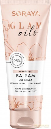 Soraya Glam Oils Balsam do ciała nawilżający - skóra sucha i odwodniona 200 ml
