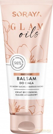 Soraya Glam Oils Balsam do ciała odżywczy - skóra bardzo sucha i sucha 200 ml