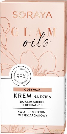 Soraya Glam Oils Krem odżywczy na dzień - cera delikatna i sucha 50 ml