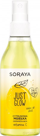 Soraya Just Glow Cytrusowa Mgiełka odświeżająca z witaminą C 200 ml