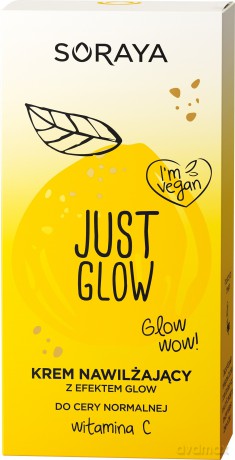 Soraya Just Glow Krem nawilżający z efektem Glow do cery normalnej z witaminą C 50 ml