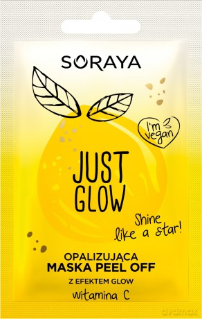 Soraya Just Glow Opalizująca Maska peel-off z efektem Glow z witaminą C