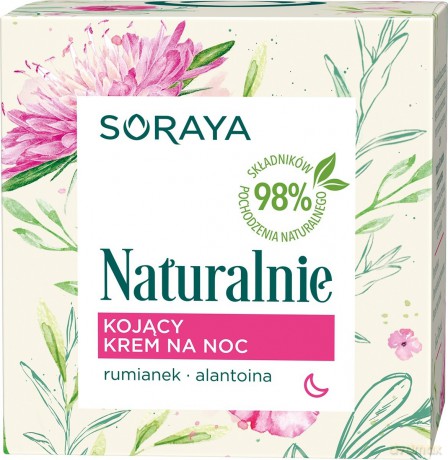 Soraya Naturalnie Krem kojący na noc 50 ml