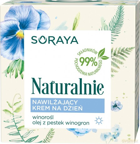 Soraya Naturalnie Krem nawilżający na dzień 50 ml