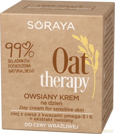 Soraya Oat Therapy Owsiany Krem na dzień - cera wrażliwa 50 ml