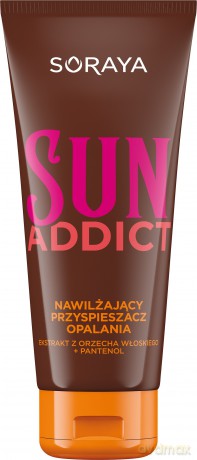 Soraya Sun Addict Przyspieszacz opalania nawilżający z orzechem włoskim 150 ml