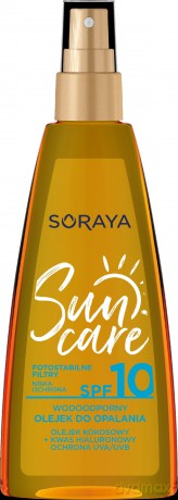 Soraya Sun Care Olejek do opalania wodoodporny SPF10 150 ml