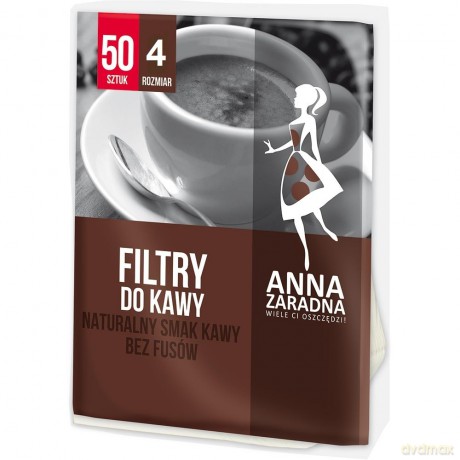 ST AZ Filtry do kawy rozmiar 4 50 szt