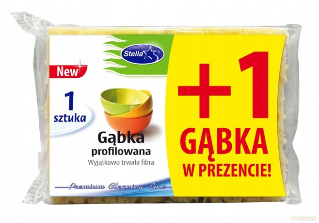 Stella Gąbka Profilowana 1+1 Gratis