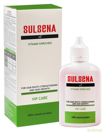 SULSENA Olej wzbogacony witaminami do włosów 100 ml