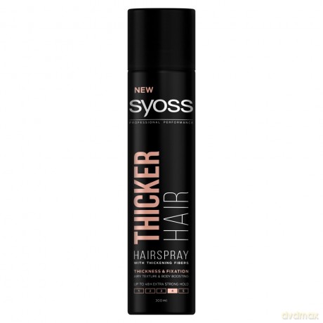 Syoss Thicker Hair Lakier do włosów pogrubiający extra strong 300 ml