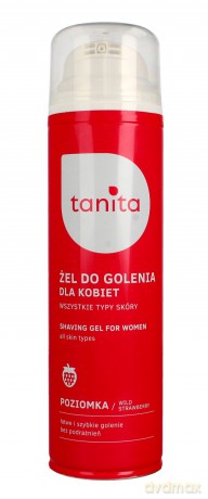 Tanita Żel do golenia dla kobiet Poziomka 200 ml