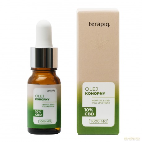 Terapiq CBD Olej konopny 10% 10 ml