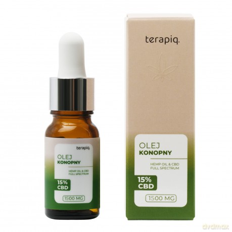 Terapiq CBD Olej konopny 15% 10 ml