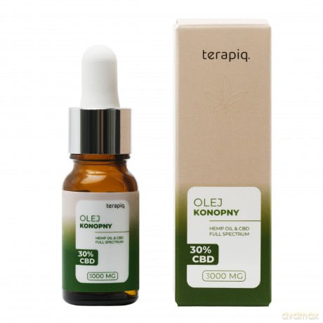 Terapiq CBD Olej konopny 30% 10 ml