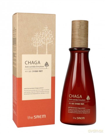 The SAEM Chaga Anti-Wrinkle Emulsja przeciwzmarszczkowa do twarzy 140 ml