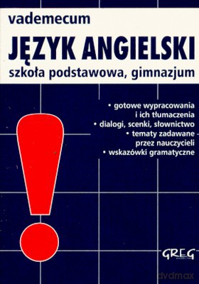 Mini Vademecum Język Angielski Szkoła Podstawowa Gimnazjum [KSIĄŻKA]