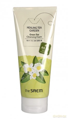 The SAEM Healing Tea Garden Pianka do mycia twarzy Green Tea 150 ml