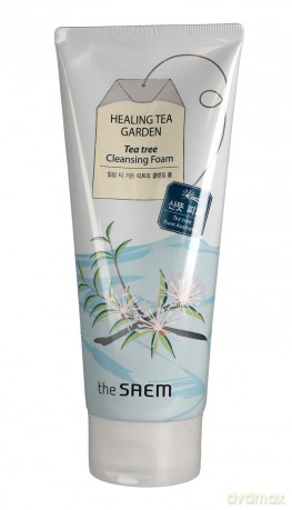 The SAEM Healing Tea Garden Pianka do mycia twarzy Tea Tree 150 ml