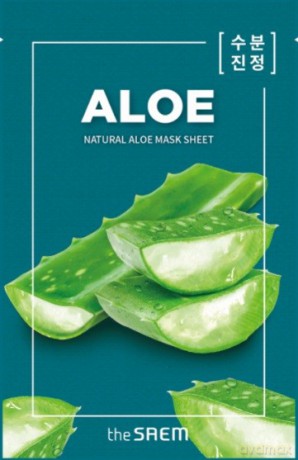 The SAEM Natural Mask Sheet Maska na tkaninie Aloe 21ml