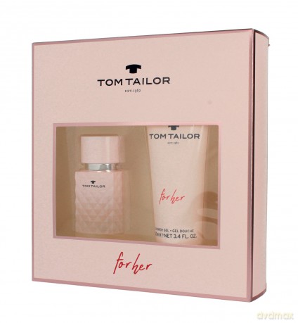 Tom Tailor For Her Zestaw prezentowy (woda toaletowa 30 ml+żel pod prysznic 100 ml)