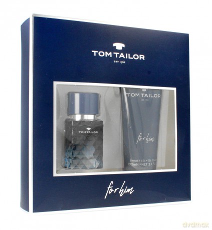 Tom Tailor For Him Zestaw prezentowy (woda toaletowa 30 ml+żel pod prysznic 100 ml)