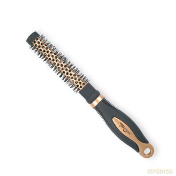 Top Choice Akcesoria do włosów Szczotka do włosów Exclusive rozm XS okrągła złoto/czerń 62001-02