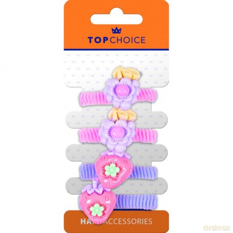 Top Choice Frotki do włosów (22920)-4 szt