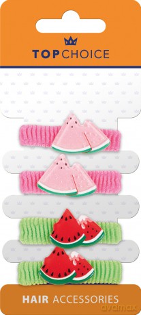 Top Choice Frotki do włosów (22975)-4 szt