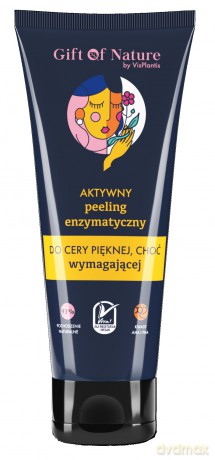 Vis Plantis Gift Of Nature Aktywny Peeling enzymatyczny do twarzy 75 ml