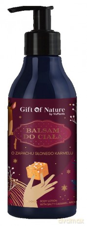 Vis Plantis Gift Of Nature Balsam do ciała o zapachu słonego karmelu - edycja świąteczna 300 ml
