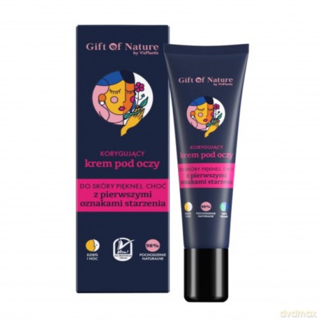 Vis Plantis Gift Of Nature Krem pod oczy korygujący 15 ml