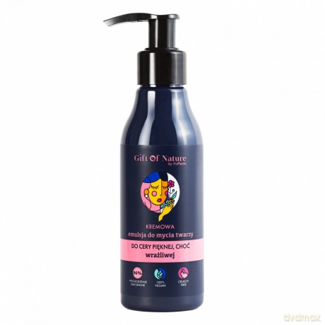Vis Plantis Gift Of Nature Kremowa Emulsja do mycia twarzy do cery wrażliwej 150 ml