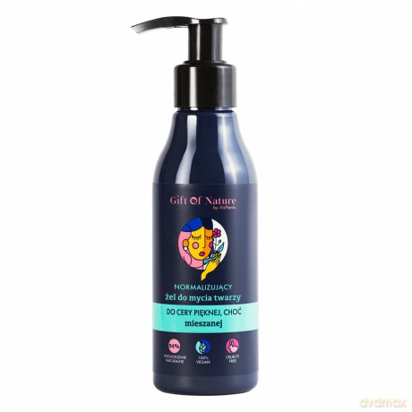 Vis Plantis Gift Of Nature Normalizujący Żel do mycia twarzy do cery mieszanej 150 ml