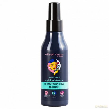 Vis Plantis Gift Of Nature Tonizująca Mgiełka do twarzy do cery mieszanej 150 ml