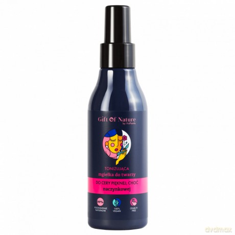 Vis Plantis Gift Of Nature Tonizująca Mgiełka do twarzy do cery naczynkowej 150 ml