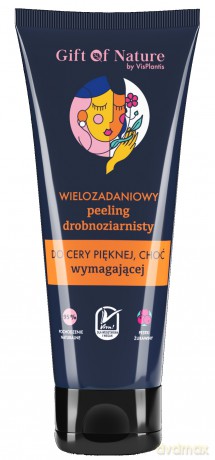 Vis Plantis Gift Of Nature Wielozadaniowy Peeling drobnoziarnisty do twarzy 75 ml