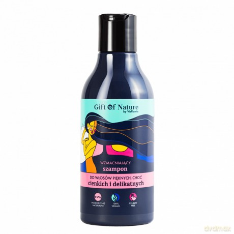 Vis Plantis Gift Of Nature Wzmacniający Szampon do włosów cienkich i delikatnych 300 ml