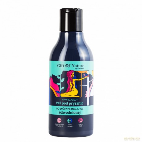 Vis Plantis Gift Of Nature Żel pod prysznic nawilżający do skóry odwodnionej 300 ml