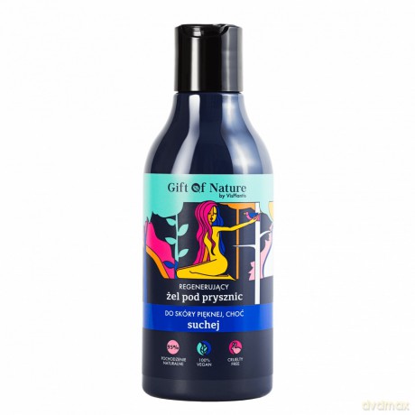 Vis Plantis Gift Of Nature Żel pod prysznic regenerujący do skóry suchej 300 ml
