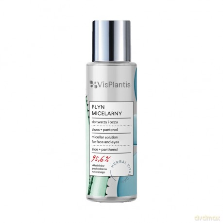 Vis Plantis Herbal Vital Care Płyn micelarny do twarzy i oczu Aloes i Pantenol 100 ml
