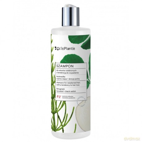 Vis Plantis Herbal Vital Care Szampon do włosów z tendencją do wypadania (kozieradka-czarna rzepa-skrzyp) 400 ml